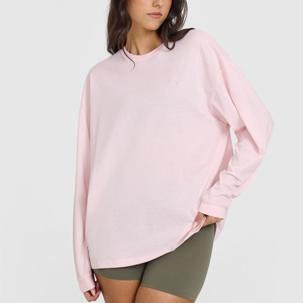 OA - Classic Oversized Lightweight LS Top